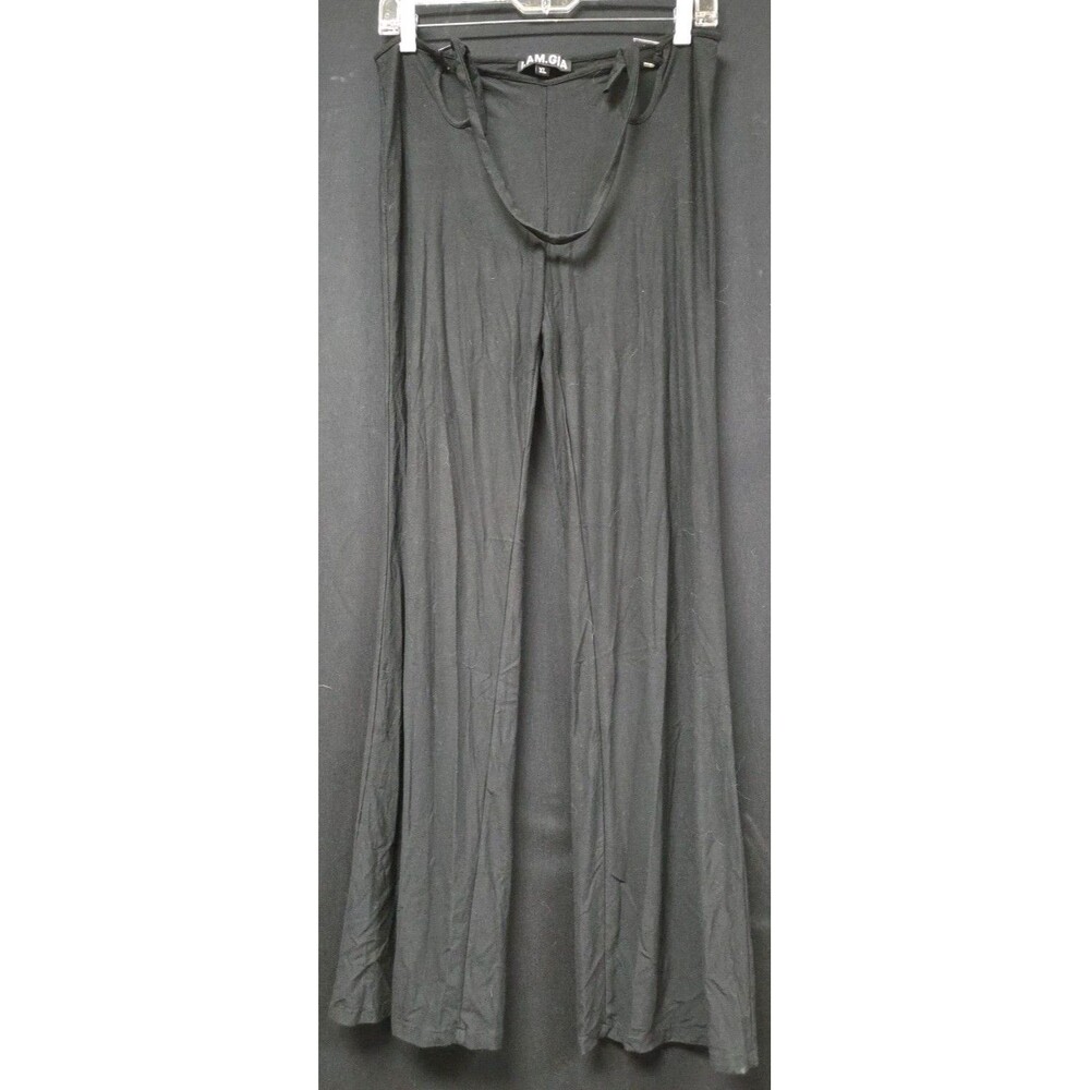 I.AM.GIA Pants Womens XL Flare Cut Out Low Rise Stretch Sexy Club